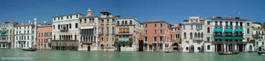 Panorama Canale Grande in Venedig PICTUREDESIGN